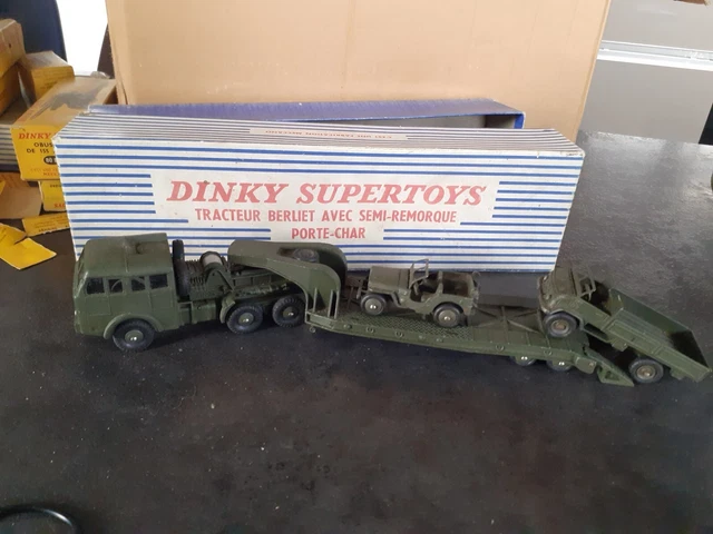 Dinky Toys 1:43 - Model militair voertuig - ref 890 Berliet T6 avec